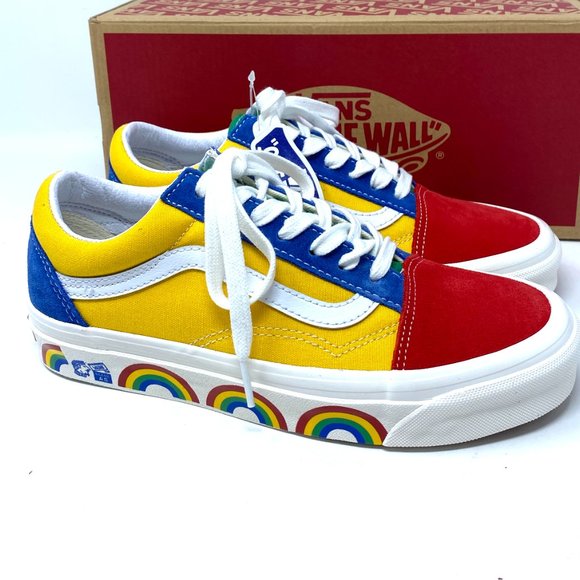 VANS Women Size 7 Old Skool 36 DX Anaheim Canvas Multi Low Size 7 VN0A54F34SB - Picture 6 of 11